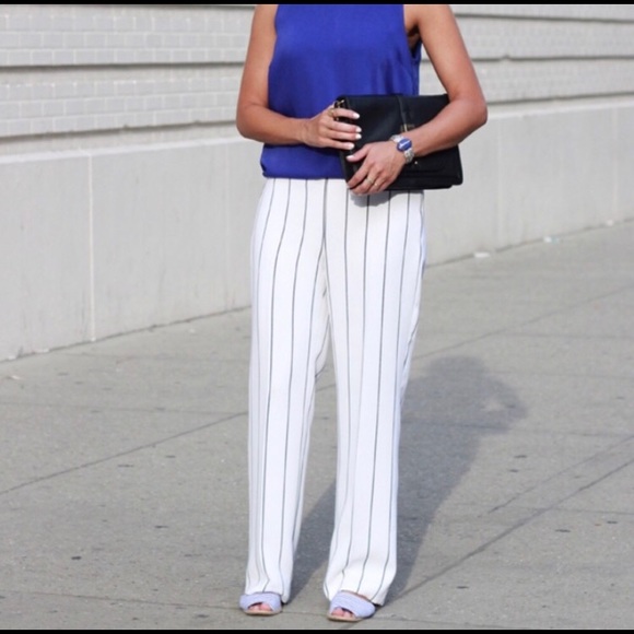 Talbots Pants - Talbots Nautical Striped Pants